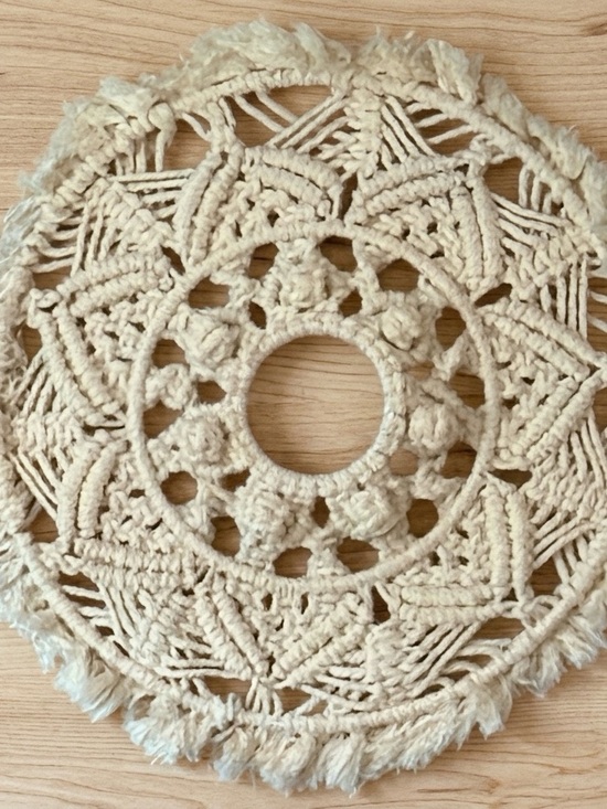 Other - Handmade Macramé Round Intricate Wall Hanging